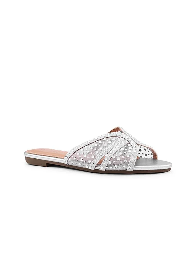 كابلي Women Flat Slide Sandals
